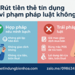❓ Rút tiền thẻ tín dụng có vi phạm pháp luật không? Câu trả lời rõ ràng dành cho bạn!
