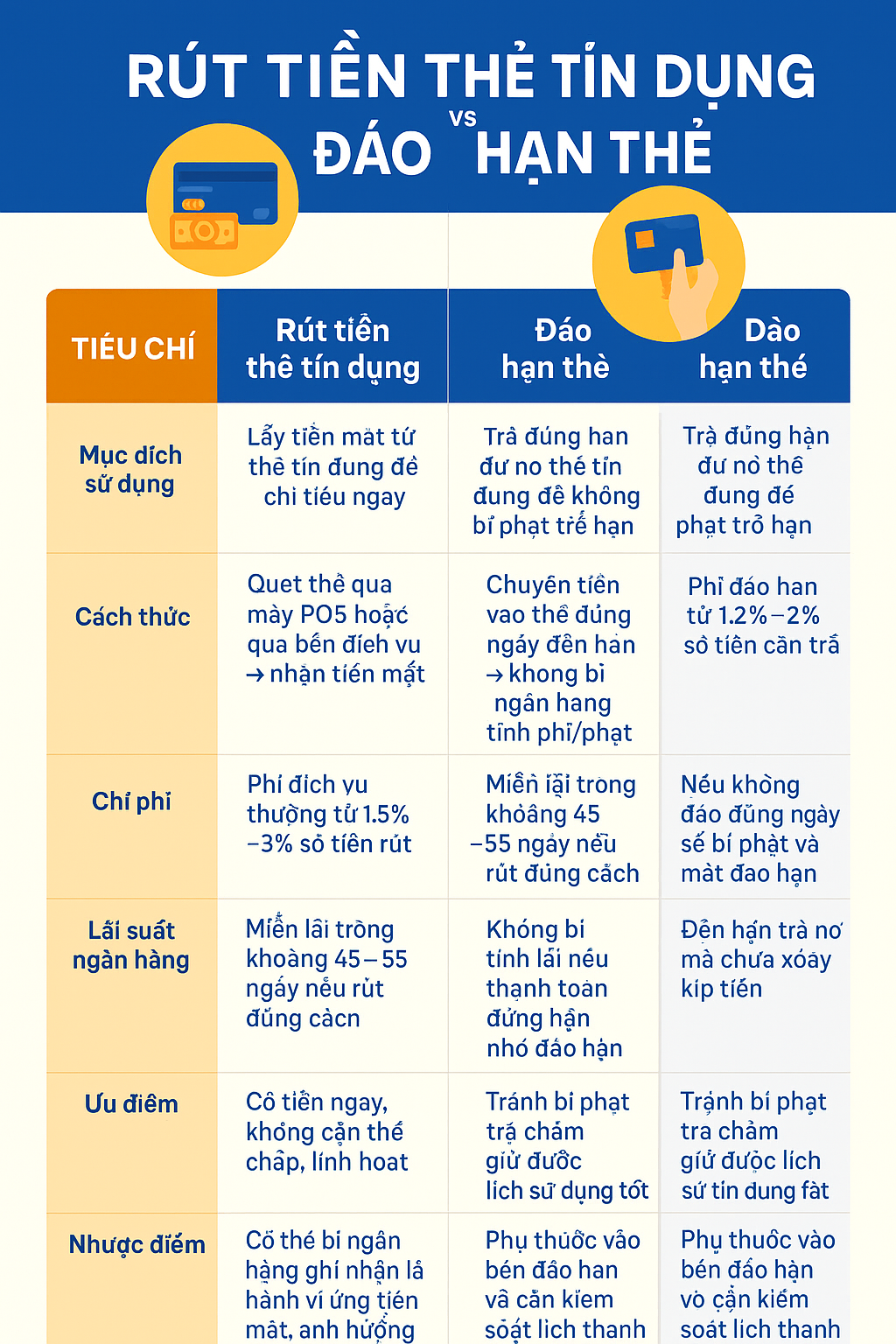 rút tiền thẻ tín dụng biên hòa