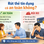 Rút thẻ tín dụng có an toàn không? Những điều cần biết trước khi thực hiện