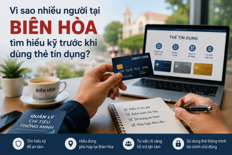 Vì sao nhiều người tại Biên Hòa tìm hiểu kỹ trước khi dùng thẻ tín dụng?