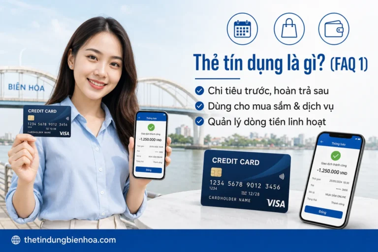 Câu hỏi thường gặp về thẻ tín dụng tại Biên Hòa