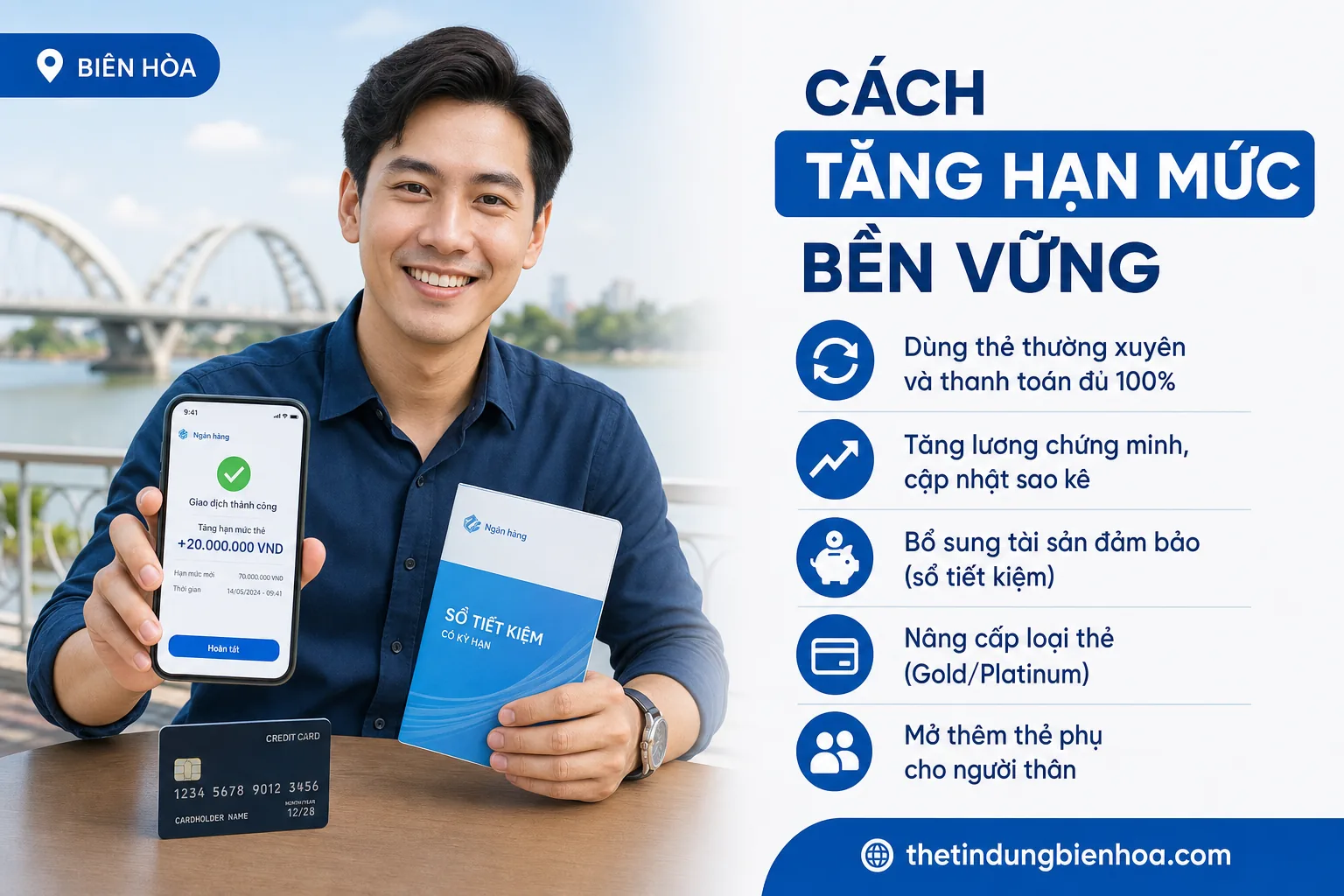 Hướng dẫn tăng hạn mức thẻ tín dụng hiệu quả