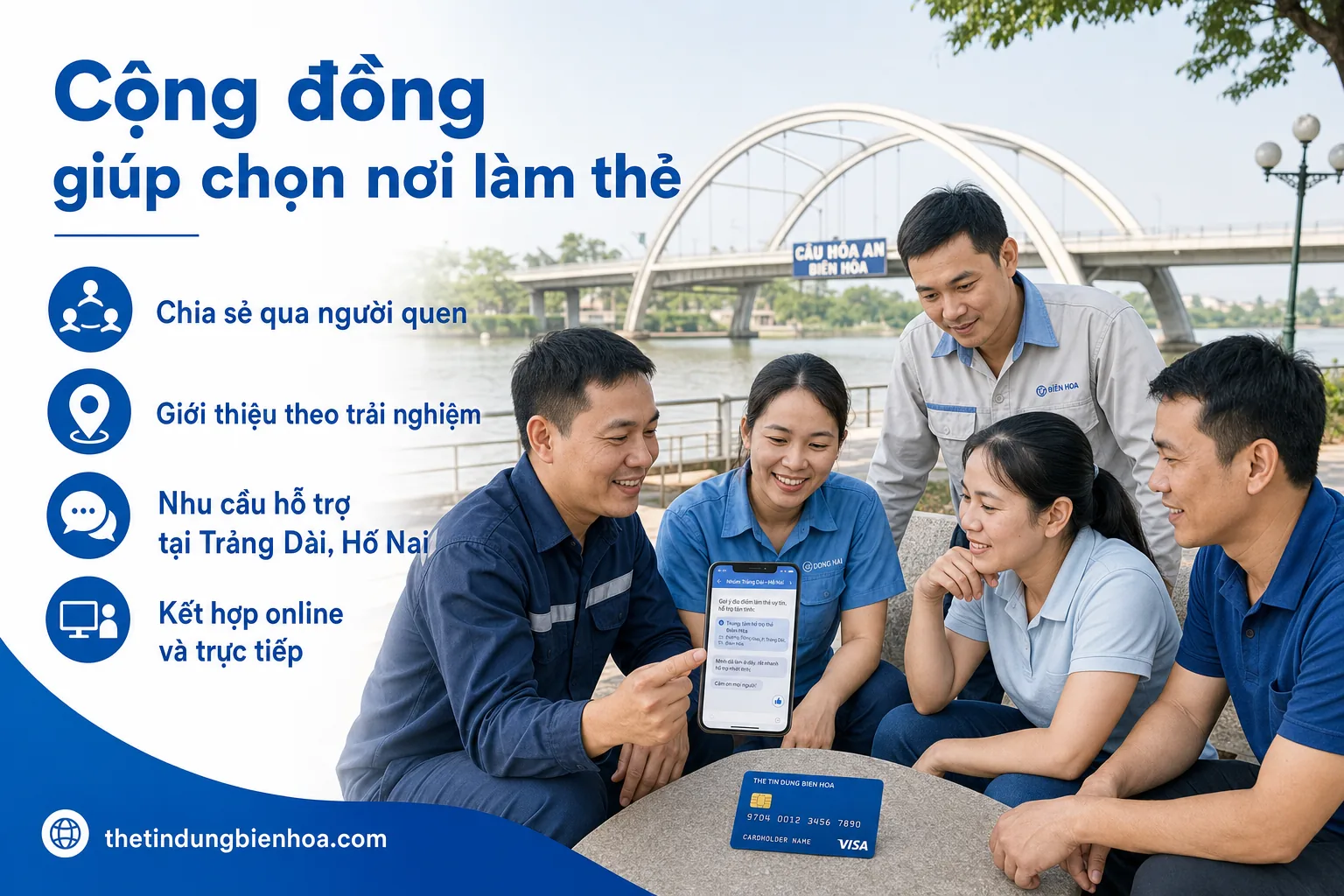 Dịch vụ hỗ trợ thẻ tín dụng nhanh tại Biên Hòa