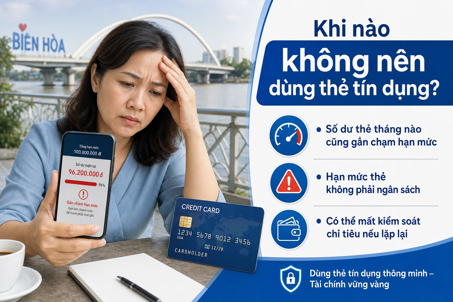 Kiểm soát chi tiêu thẻ tín dụng - tránh rơi vào nợ xấu