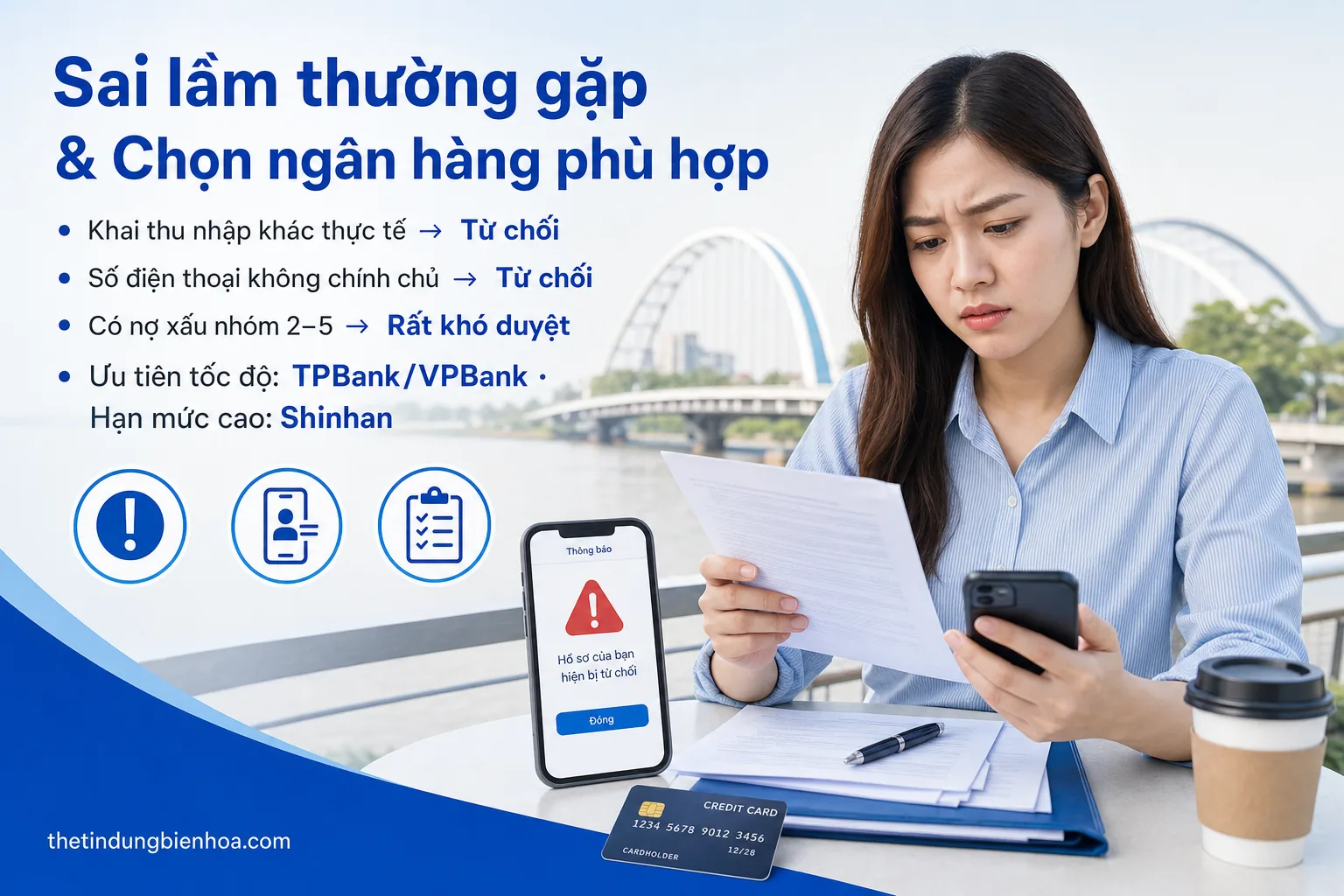 Tư vấn chọn ngân hàng dễ duyệt thẻ tín dụng tại Đồng Nai