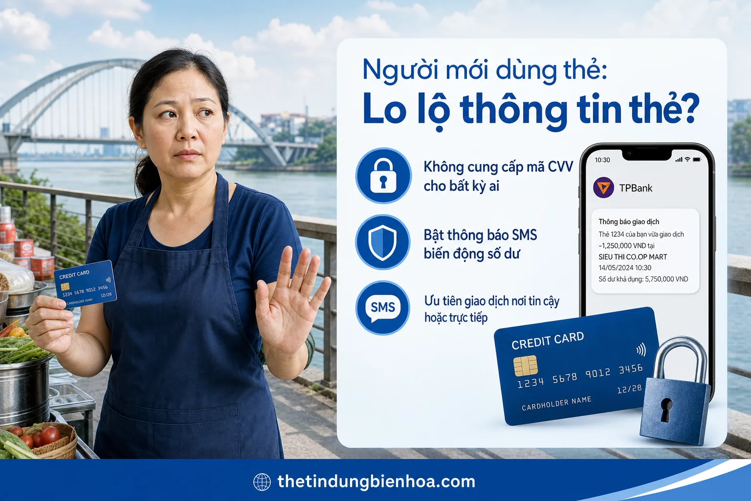Sử dụng thẻ tín dụng thông minh cho người mới tại Biên Hòa