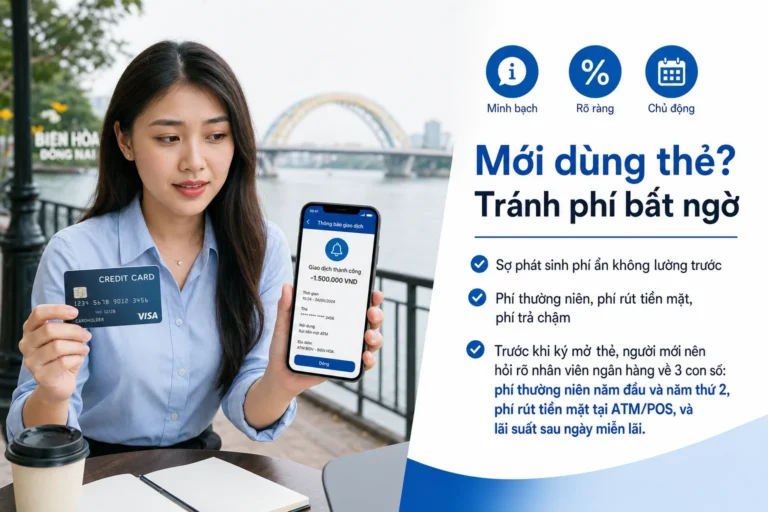 Người mới dùng thẻ tín dụng lần đầu tại Biên Hòa - những điều cần biết