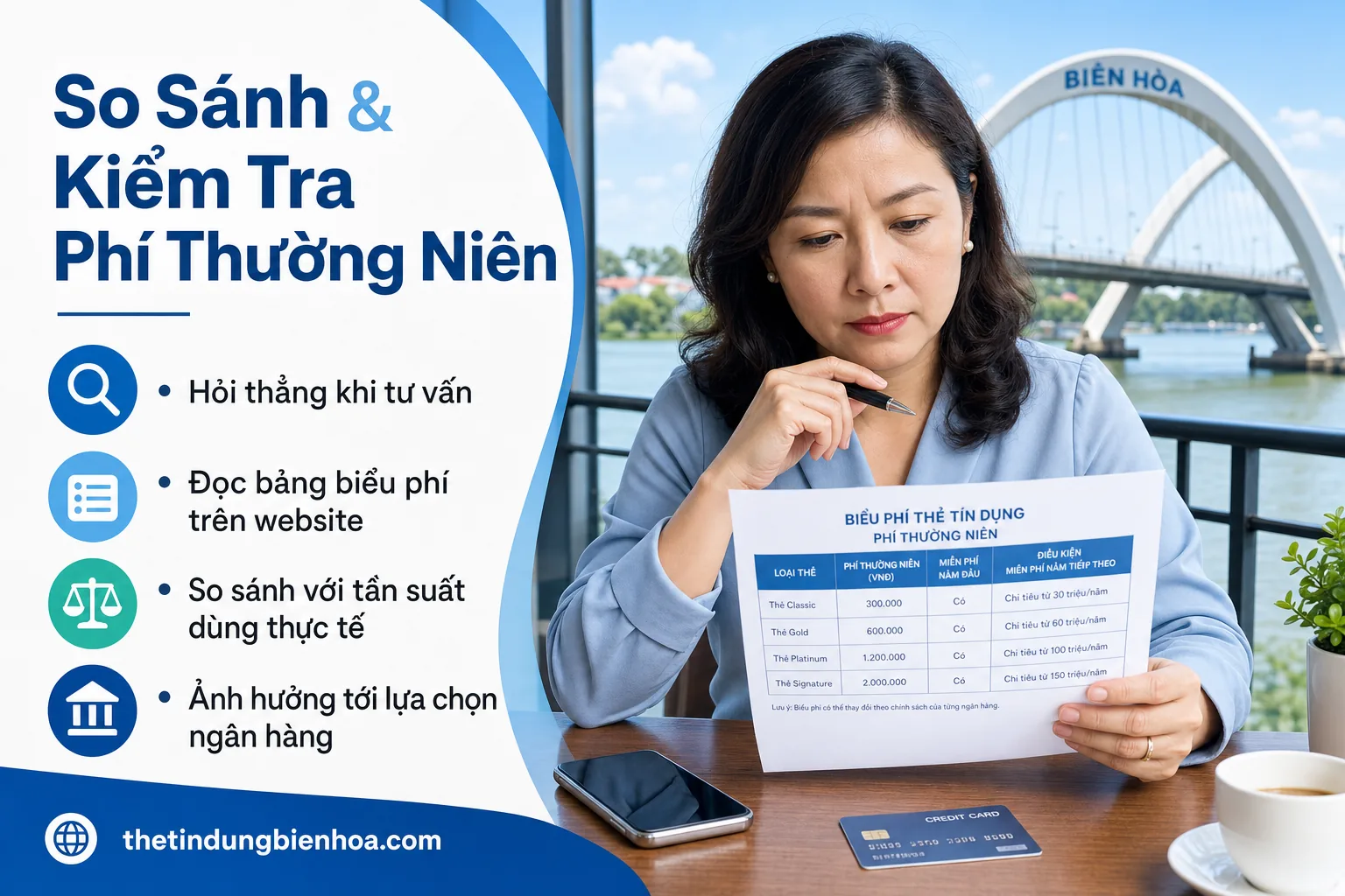 Cách được miễn giảm phí thường niên thẻ tín dụng