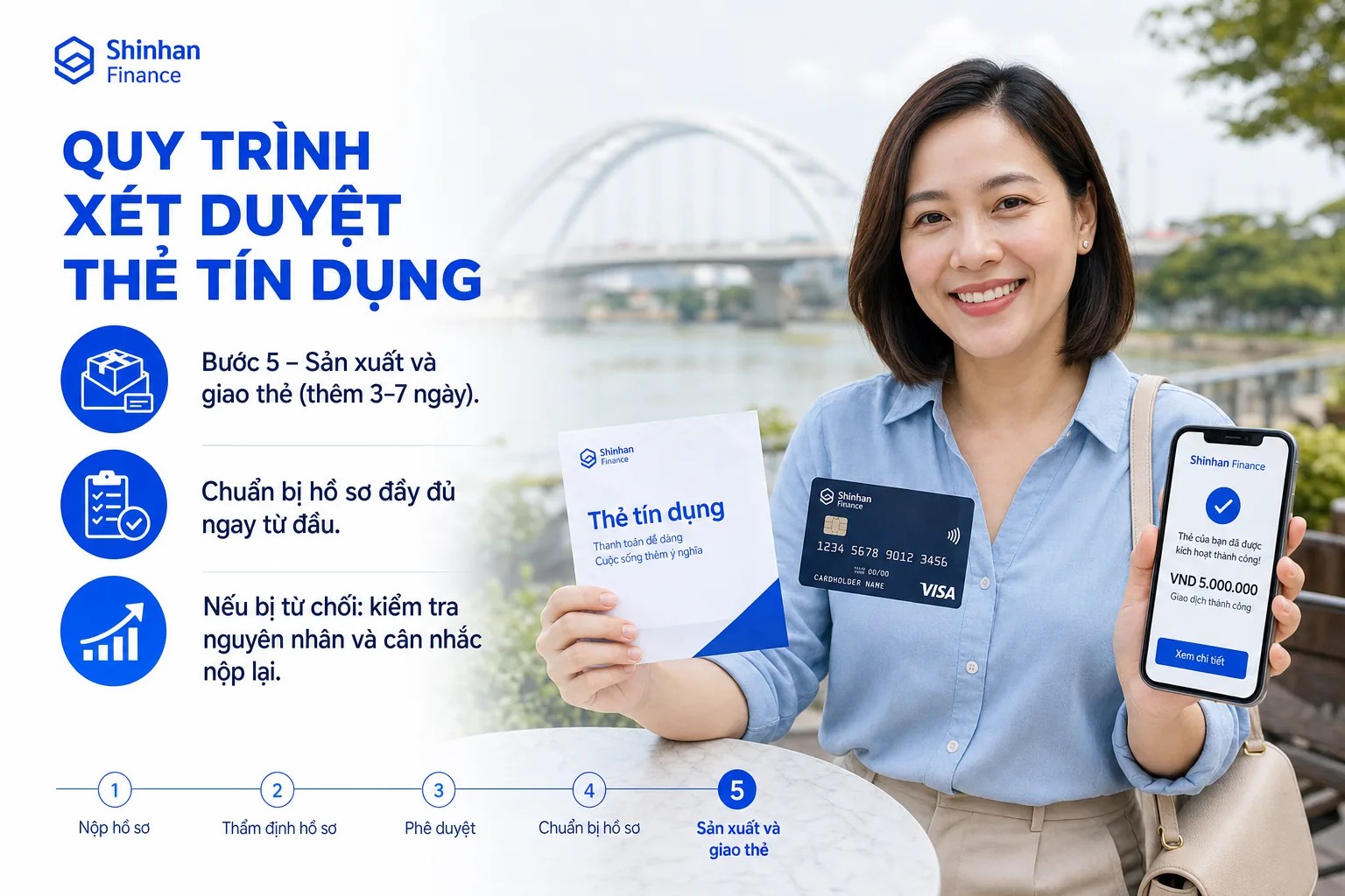 Quy trình xét duyệt thẻ tín dụng mất bao lâu - từng bước tại Biên Hòa