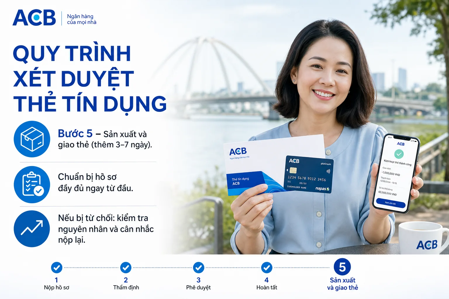 Các bước xét duyệt thẻ tín dụng tại ngân hàng Biên Hòa