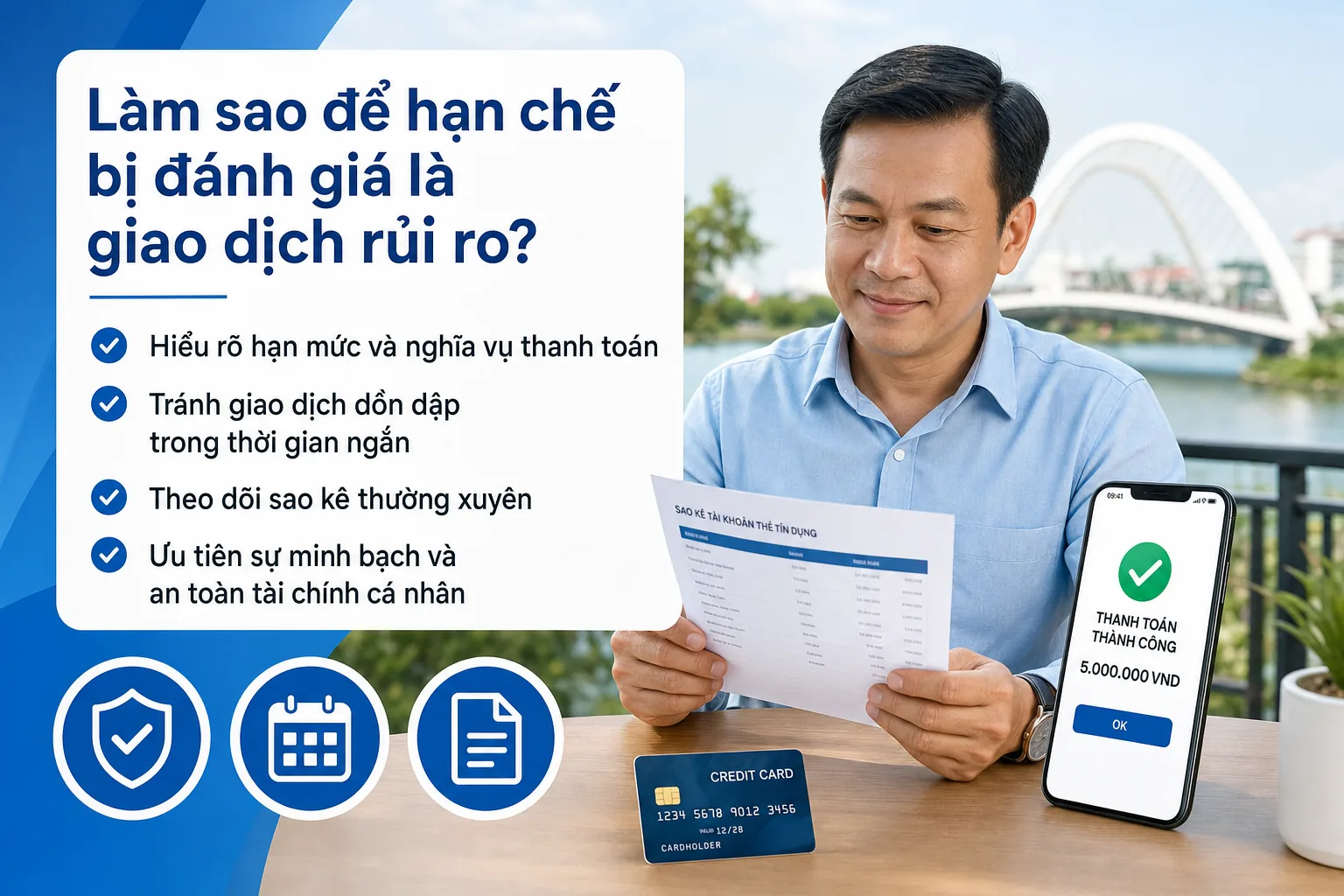 Bảo mật thông tin khi rút tiền mặt thẻ tín dụng tại Biên Hòa