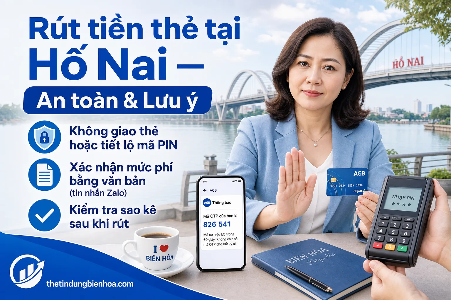 Dịch vụ rút tiền thẻ tín dụng Hố Nai giá rẻ