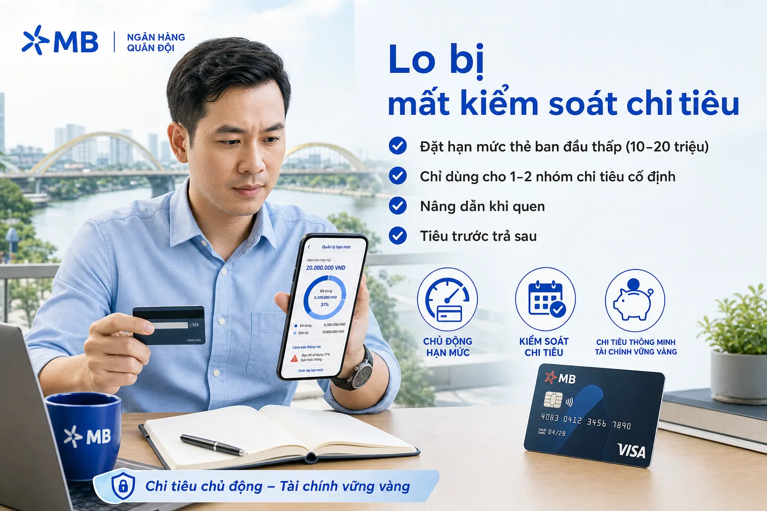 Mất kiểm soát chi tiêu khi lạm dụng thẻ tín dụng