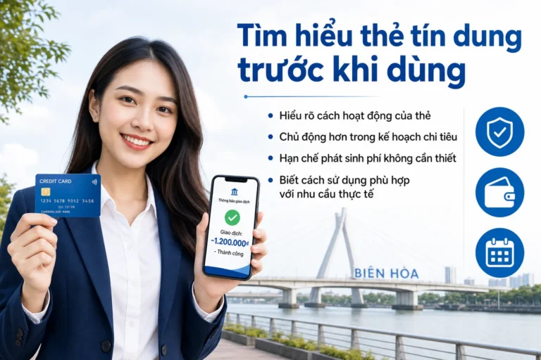 Người Biên Hòa tìm hiểu kỹ thẻ tín dụng trước khi sử dụng