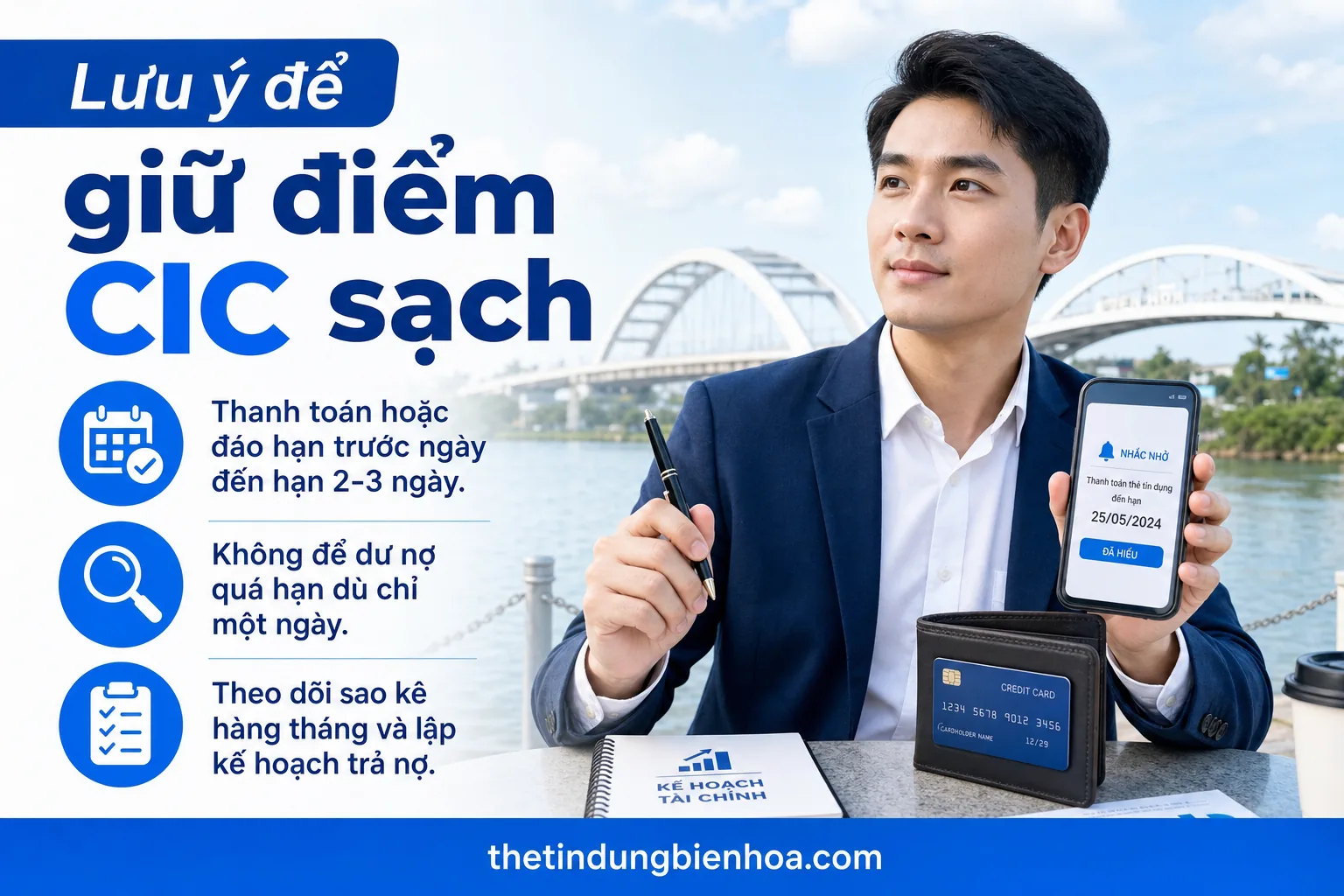 Lưu ý về CIC khi đáo hạn thẻ tín dụng tại Biên Hòa