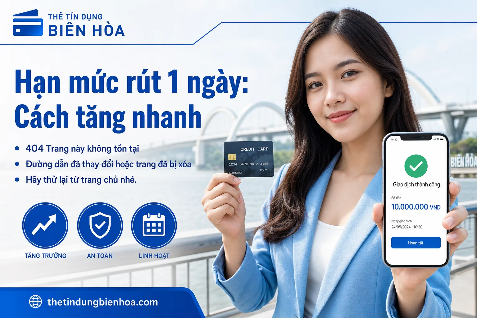 Thẻ tín dụng 1 ngày rút được bao nhiêu tiền