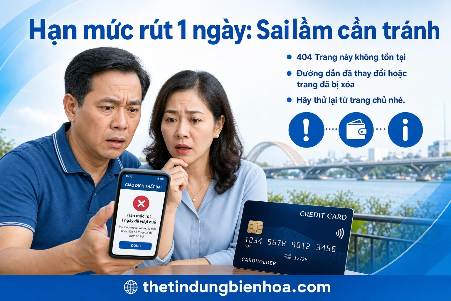 Giới hạn rút tiền mặt thẻ tín dụng mỗi ngày 2026