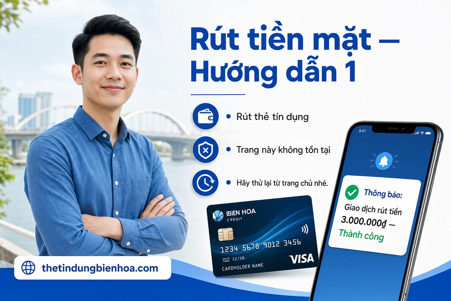 Hướng dẫn rút tiền mặt thẻ tín dụng từ A đến Z