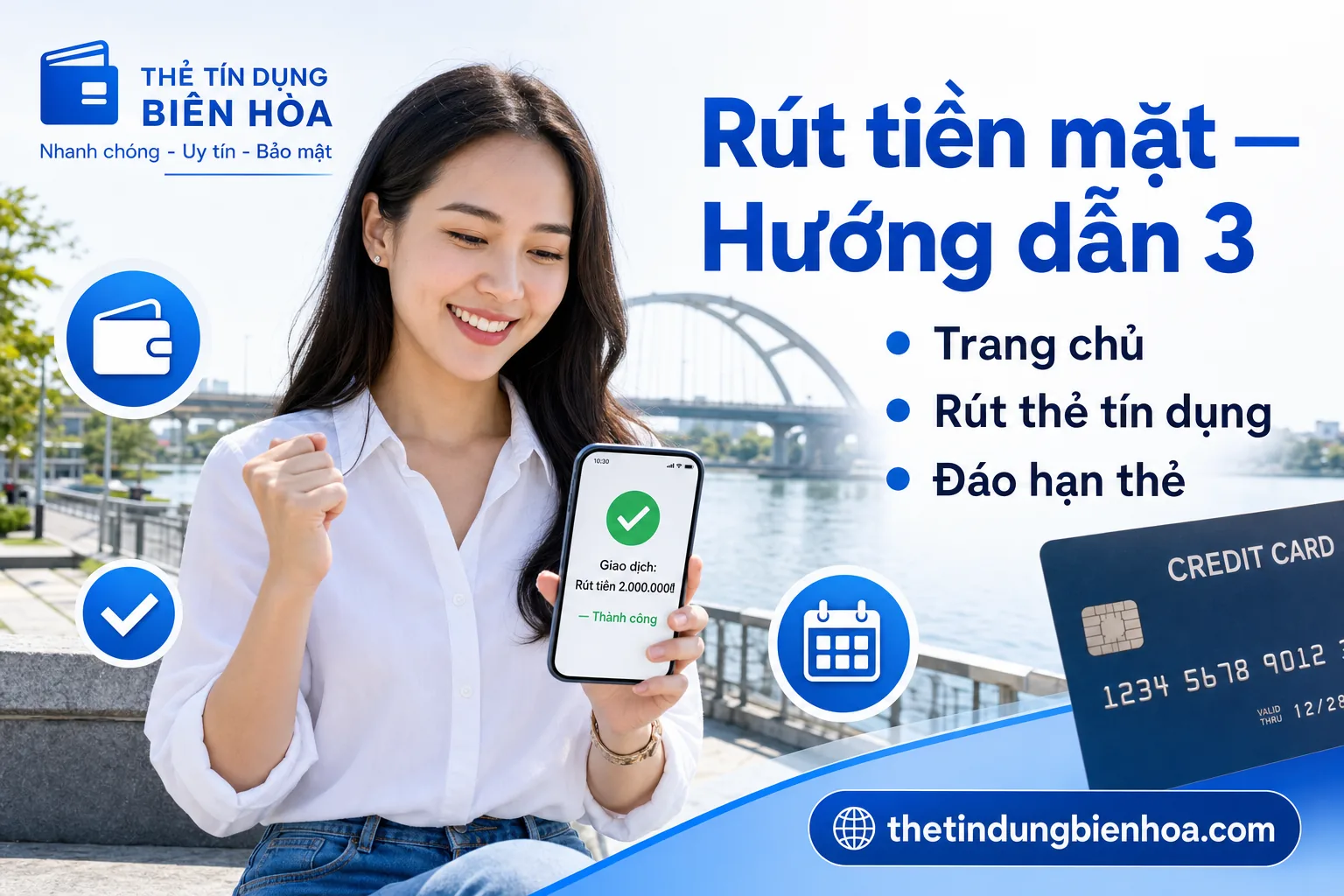 Lưu ý khi rút tiền mặt thẻ tín dụng 2026