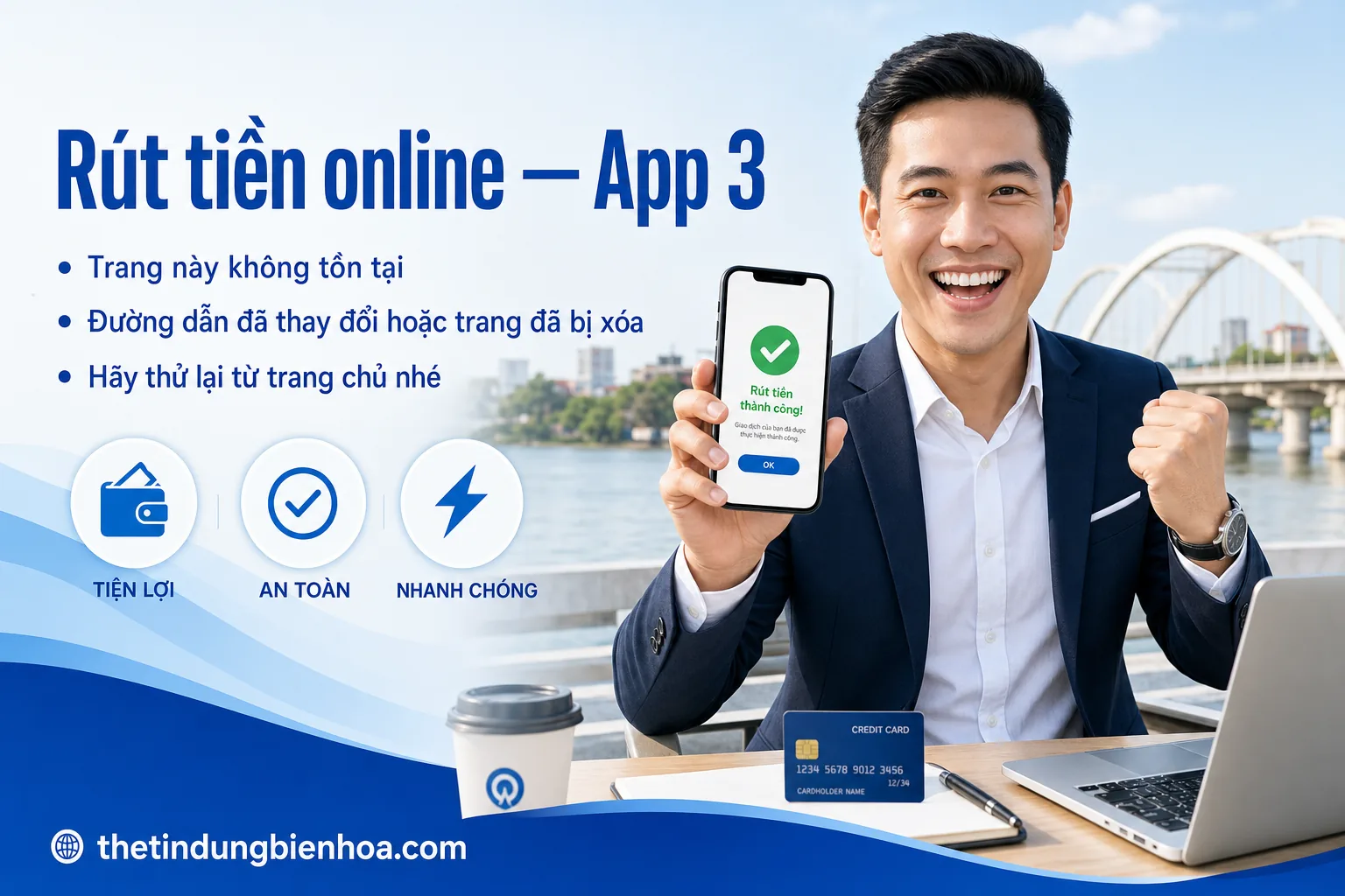 Lưu ý khi rút tiền thẻ tín dụng qua ứng dụng