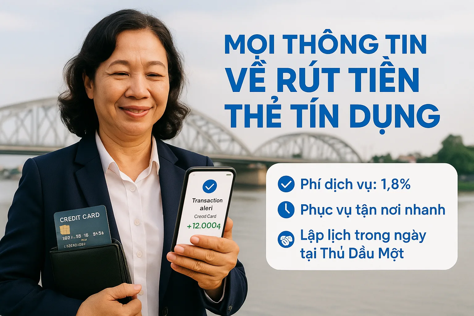 Rút tiền thẻ tín dụng Bình Dương phí 1,8% tận nơi Dĩ An Thuận An - ảnh 3