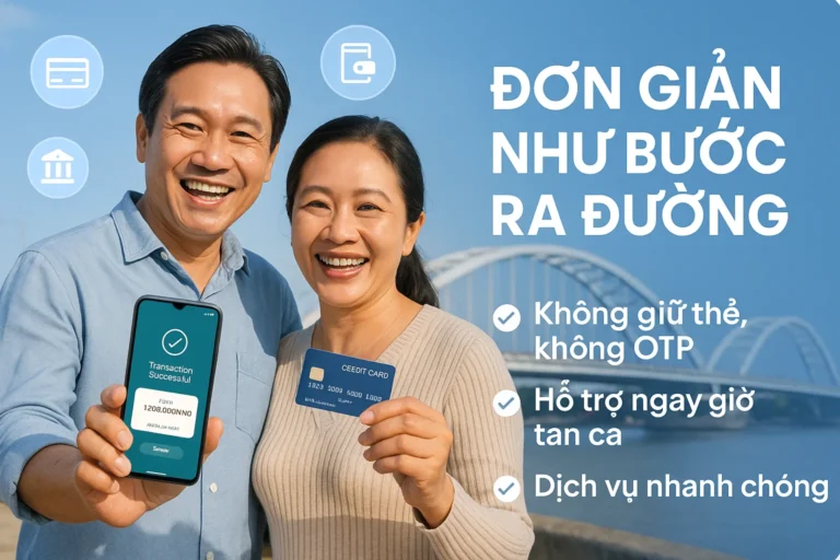 Rút tiền thẻ tín dụng Dĩ An phí 1,8% có mặt 20-30 phút - ảnh 1