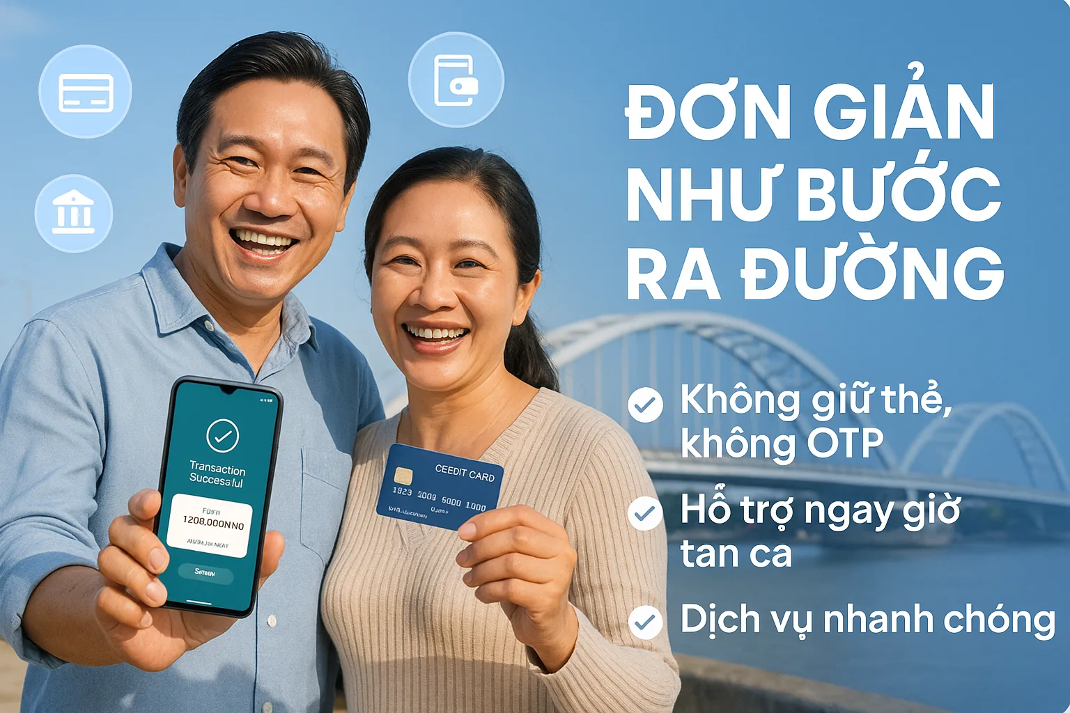 Rút tiền thẻ tín dụng Dĩ An phí 1,8% có mặt 20-30 phút - ảnh 1