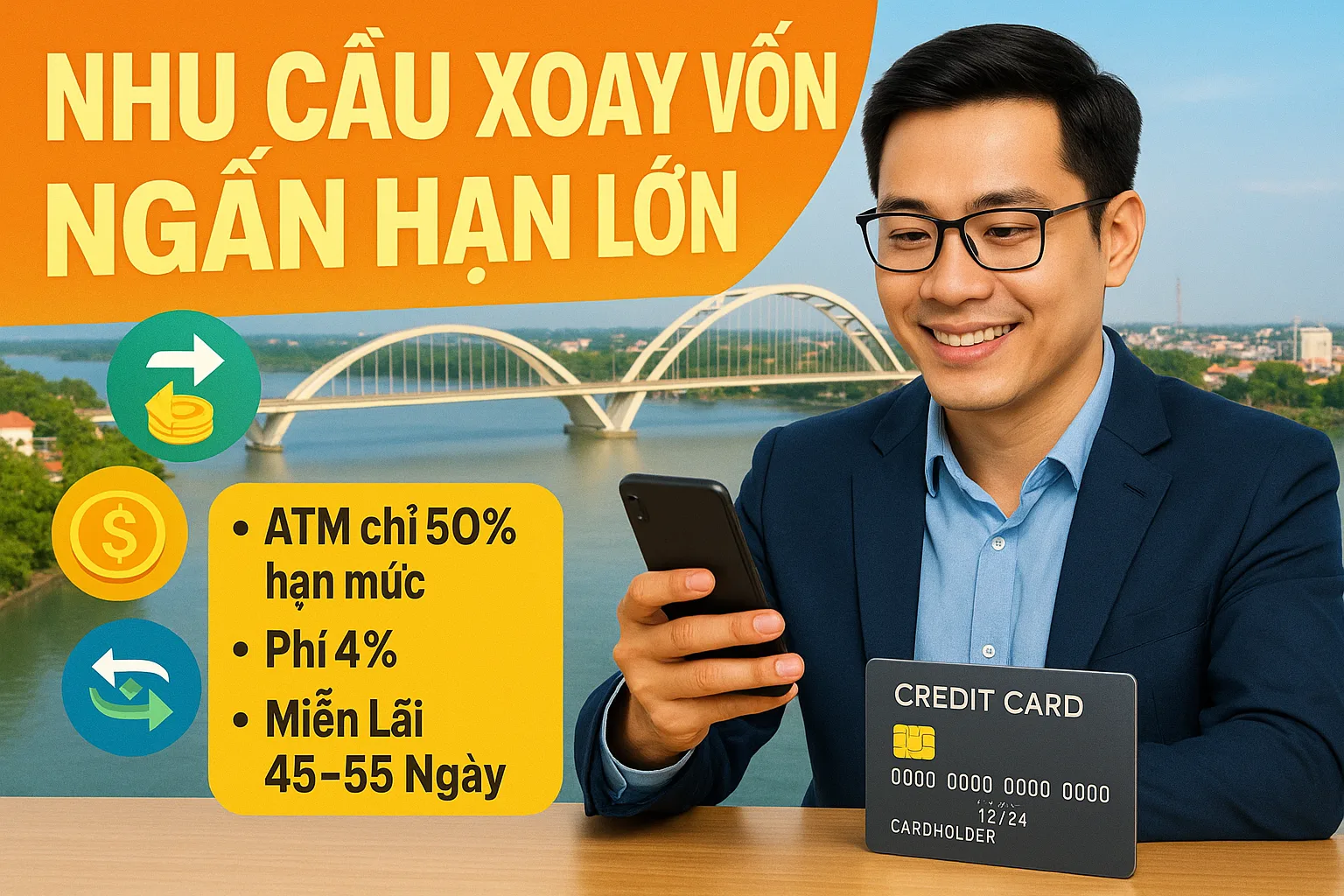 Rút tiền thẻ tín dụng Long Thành phí 1,8% tận nơi - ảnh 2