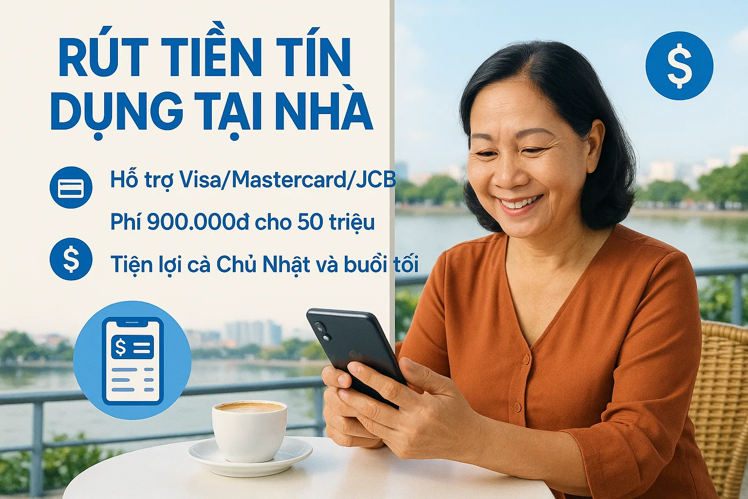 Rút tiền thẻ tín dụng Thuận An tận nơi VSIP Lái Thiêu - ảnh 3