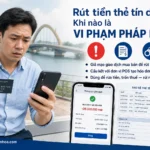 Rút tiền thẻ tín dụng có vi phạm pháp luật không? Câu trả lời rõ ràng dành cho bạn!
