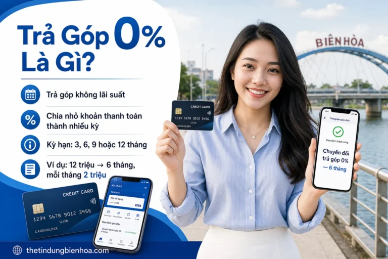 Trả góp thẻ tín dụng 0% hướng dẫn toàn tập