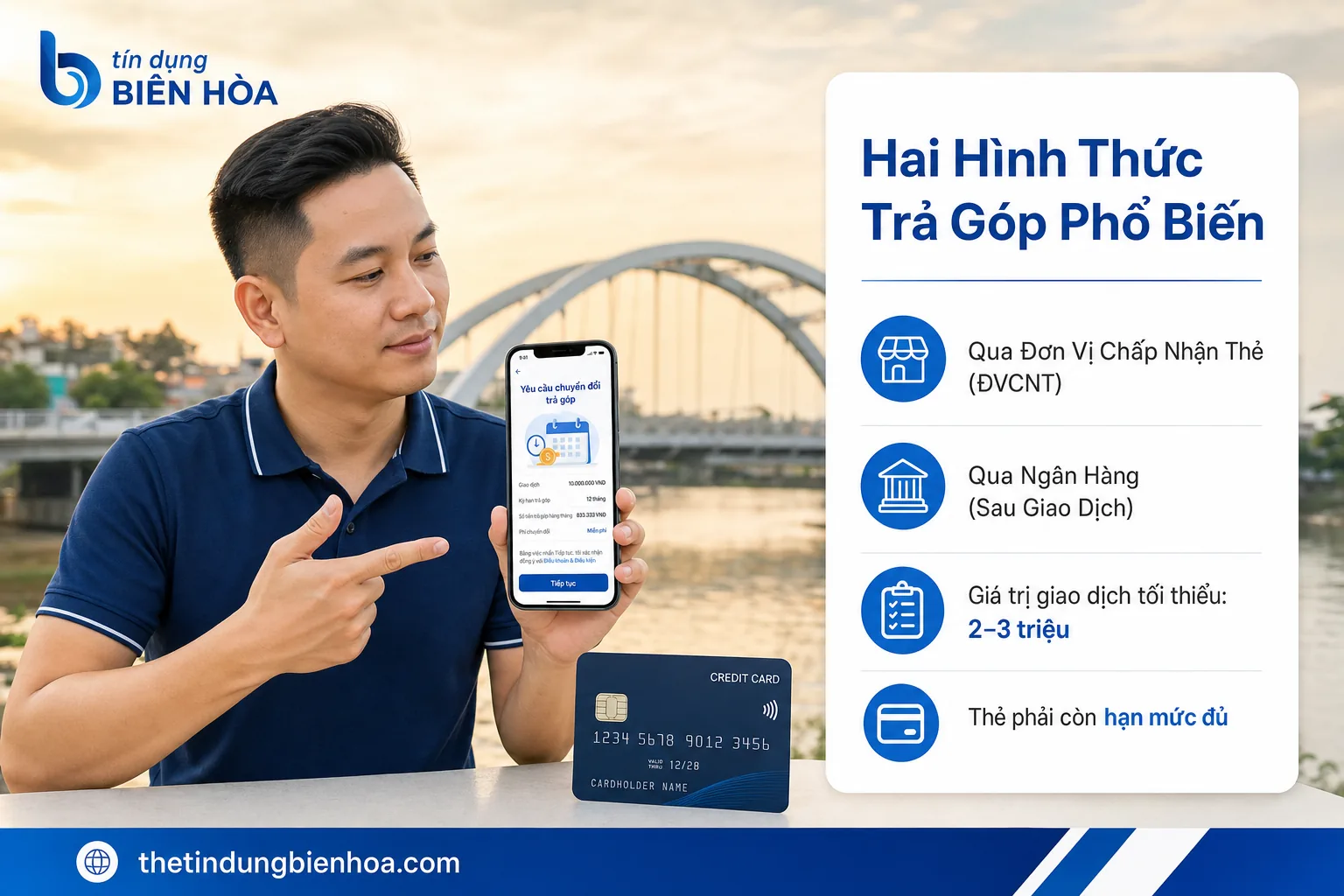 Cách đăng ký trả góp 0% qua thẻ tín dụng